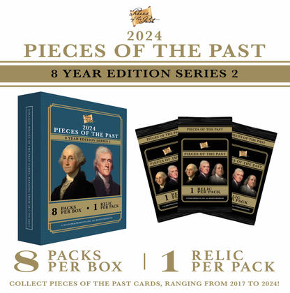 2024 Pieces of the Past 8 Year Collection Series 2 - 8 Box Case - $880 SRP - August Release