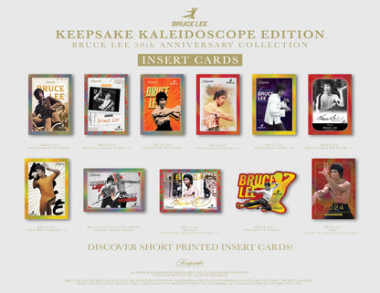 2024 BRUCE LEE KEEPSAKE 50TH ANNIVERSARY KALEIDOSCOPE EDITION - 10 Box Case - SRP $999.95