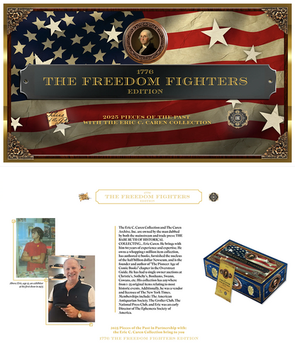 2025 Pieces of the Past 1776: The Freedom Fighters Edition - Single Box - SHIPS NOW!