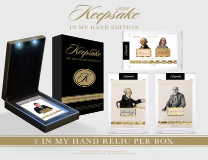 2024 Keepsake In My Hand Edition - 5 Box Case - SRP $750