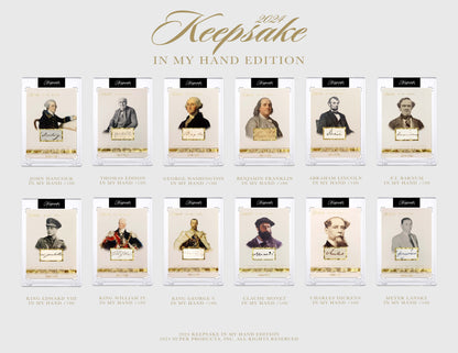 2024 Keepsake In My Hand Edition - 5 Box Case - SRP $750