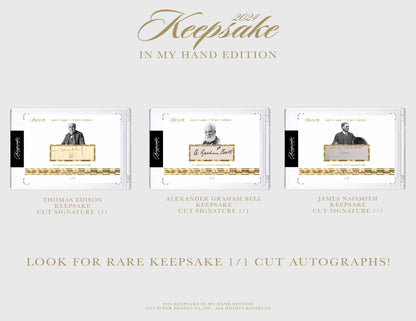 2024 Keepsake In My Hand Edition - 5 Box Case - SRP $750