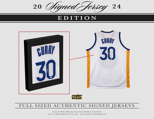 2024 Super Break Signed Jersey Edition - 5 Box Case - $1,199.95