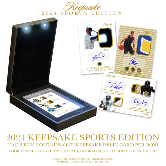 2024 Keepsake Multi Sport Edition - 5 Box Case - Presale - Release AUG 2024