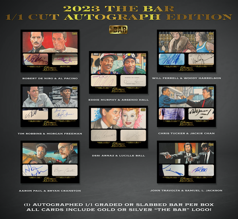 2023 The Bar Cut Autograph 1/1 Edition - 3 Box Case - LIVE July 2024