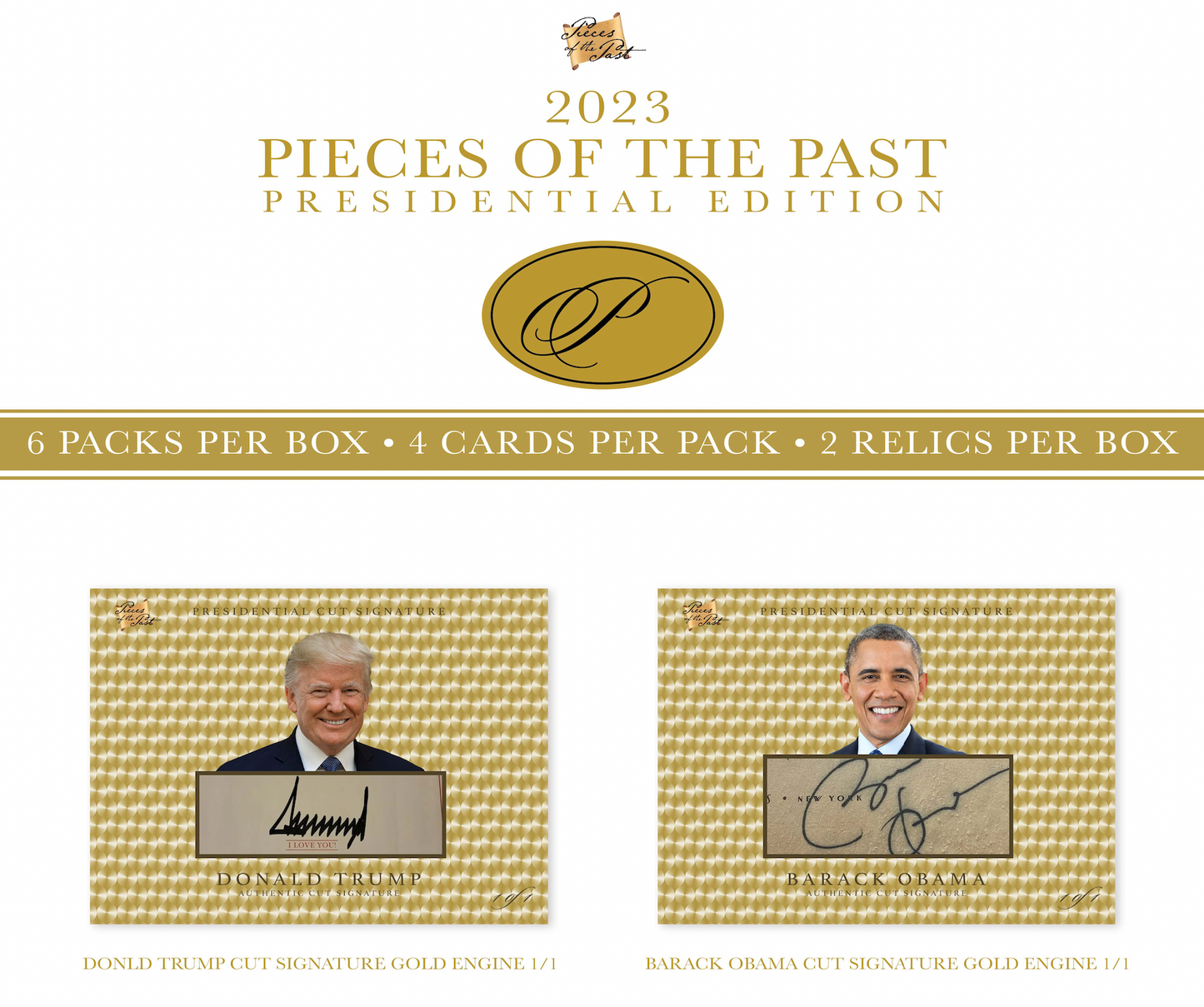 2023 Pieces of the Past Presidential Edition - Single Box